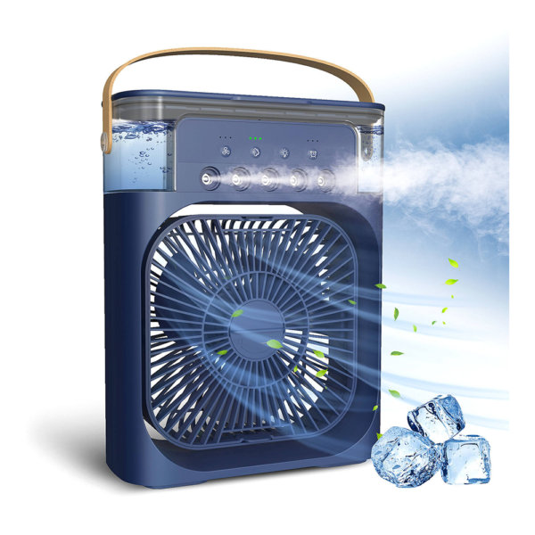Portable Mini Water Air Cooler Table Fan - 10W - Image 4