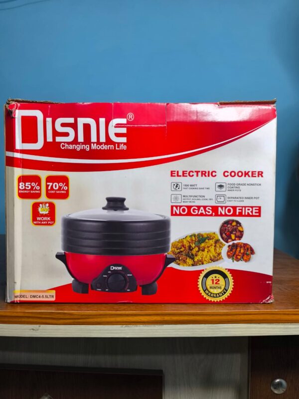 Disnie Electric Cooker - Multi-Function Steamer & Cooker - Image 2