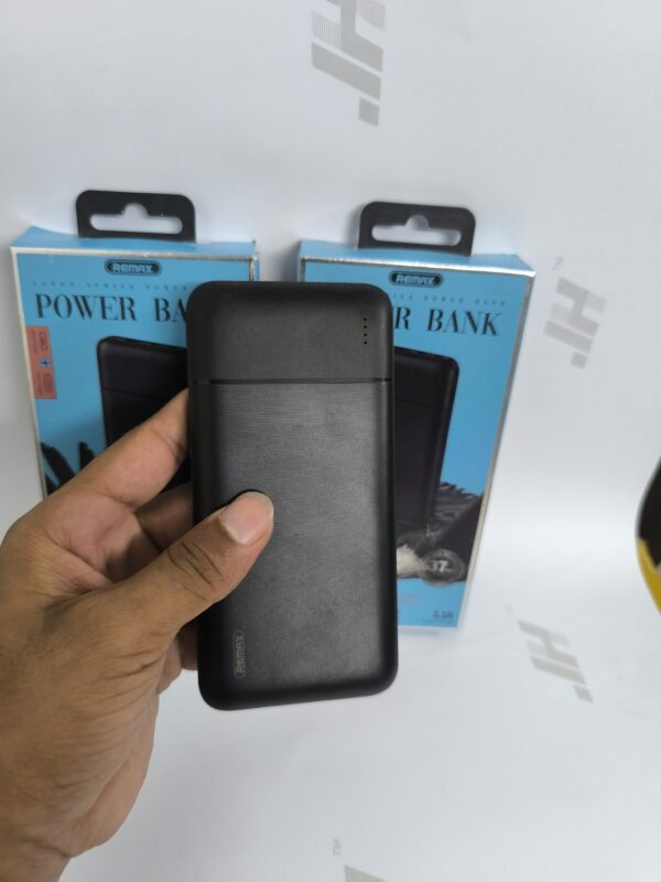 Remax RPP-96 Lango Series Dual USB Ports 10000mAh Power Bank- Black - Image 3