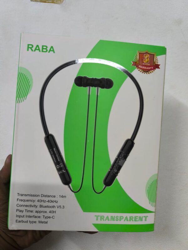 Raba Transparent Neckband 👀🔥 - Image 2