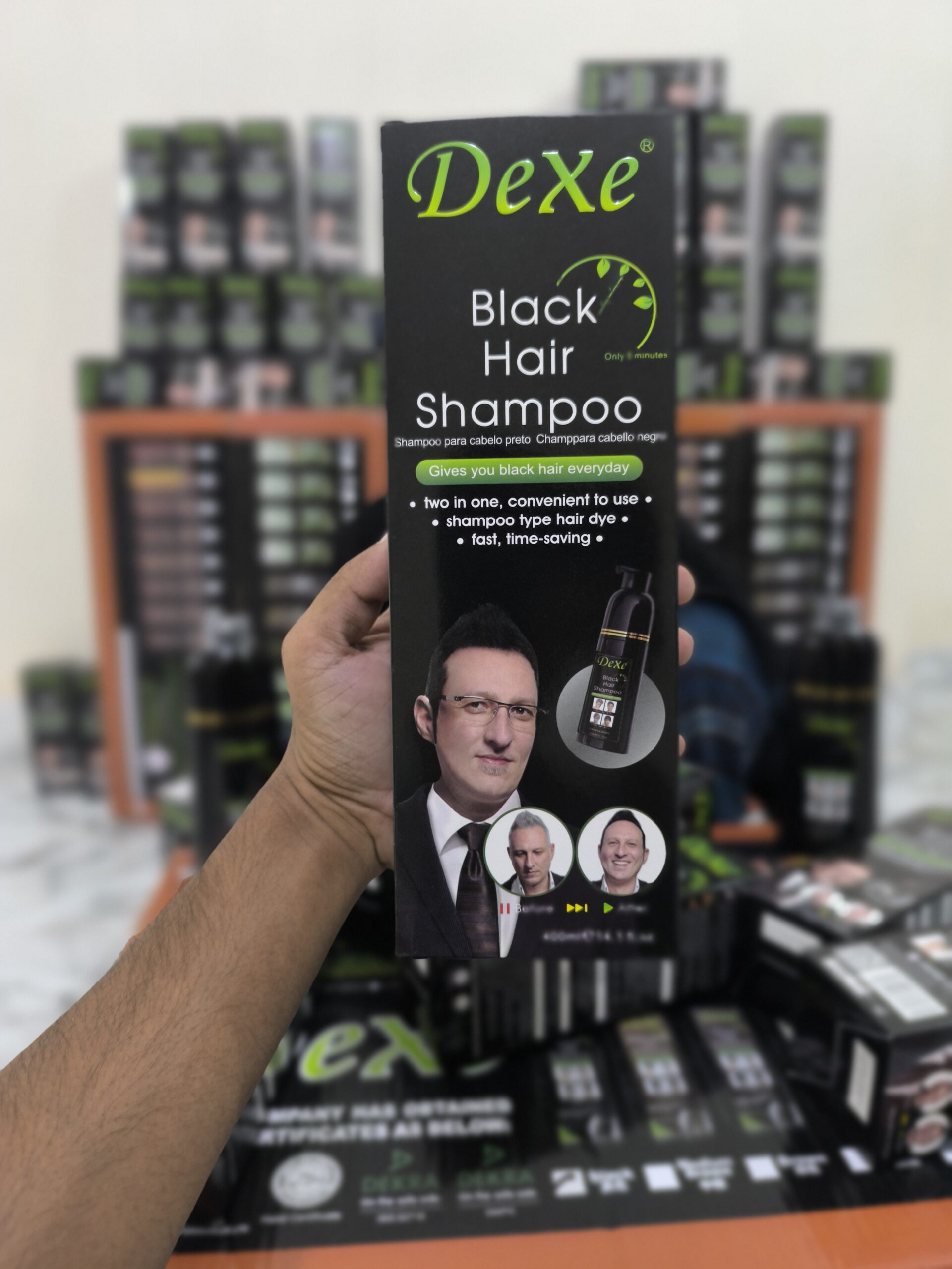 Dexe Black Hair Shampoo - Image 2