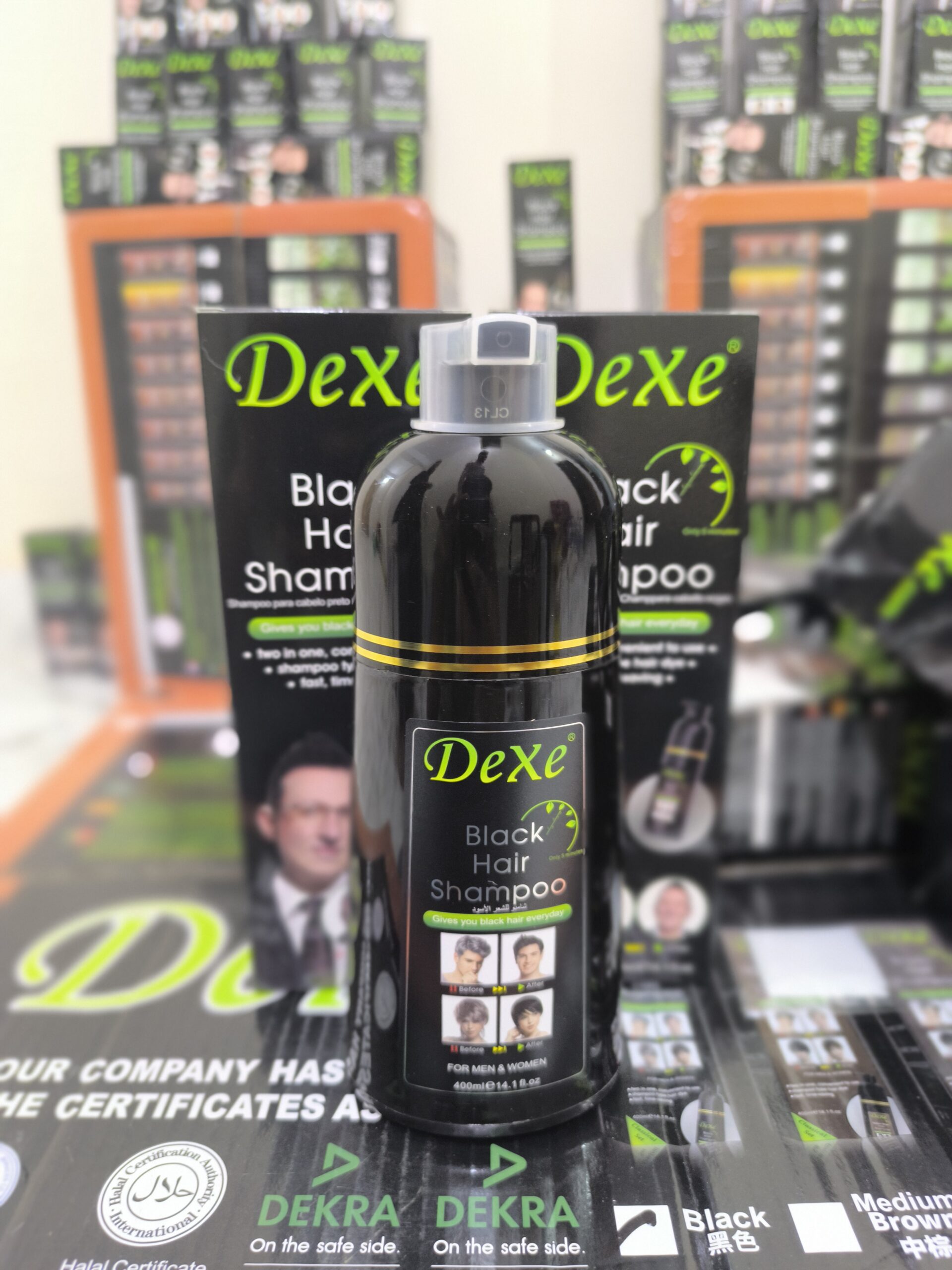Dexe Black Hair Shampoo - Image 5