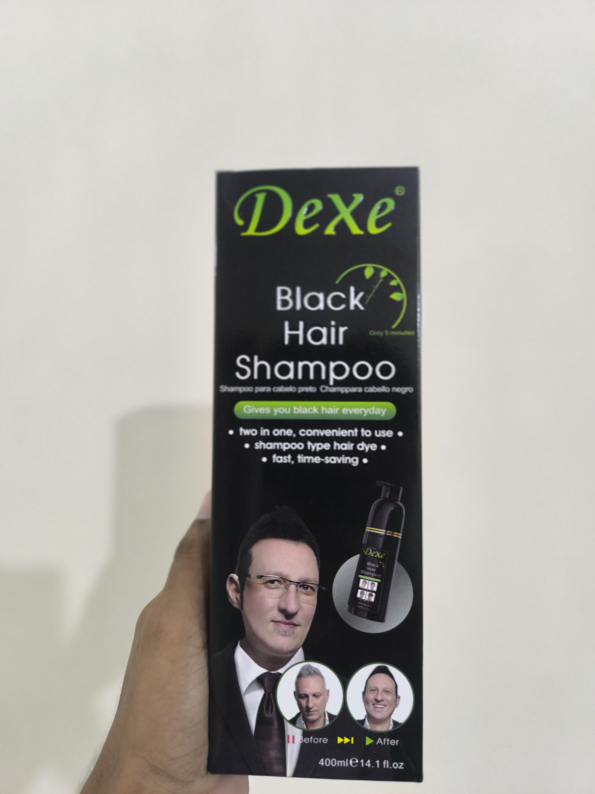 Dexe Black Hair Shampoo - Image 4
