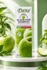 🖤 Dexe Black Hair Shampoo – Natural Fruits (Apple) 🍎 - Image 2