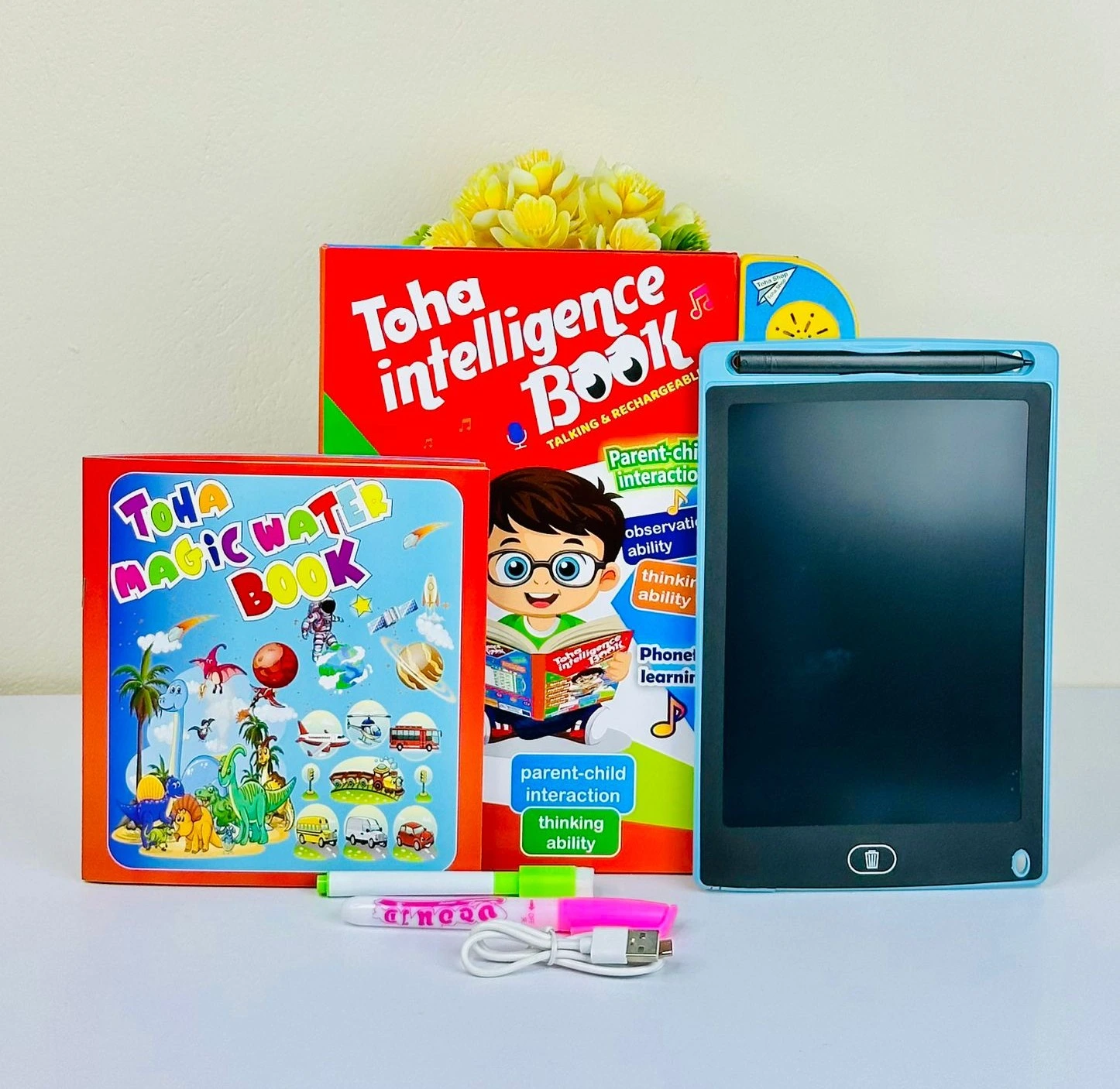 1855862603610323 Toha Intelligence Book+Free Lcd Tab Combo - Image 1