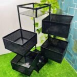 5 Layer Square Shape Kitchen Rack - Image 6