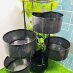 5 Layer Square Shape Kitchen Rack - Image 5