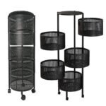 5 Layer Square Shape Kitchen Rack